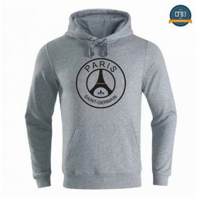 Cfb3 Camisetas B072 - Sudadera con Capucha PSG Gris 2019/2020