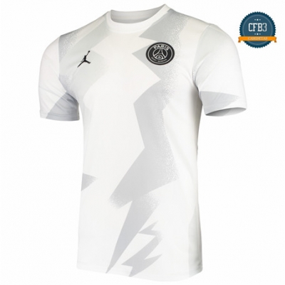 Cfb3 Camiseta PSG Previo al partido Equipación Blanco 2020/2021