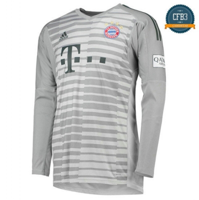 Camiseta Bayern Munich 1ª Equipación Portero Blanco/Gris 2018