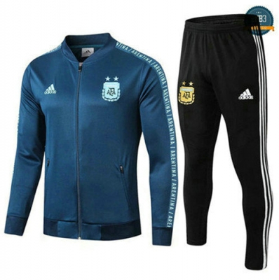 Chaqueta Chándal Argentina Azul Oscuro 2019/2020