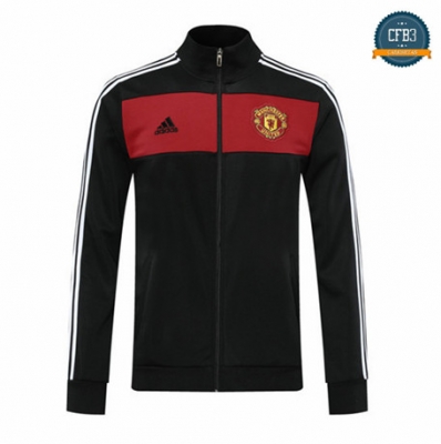 Cfb3 Chaqueta Manchester United Negro/Rojo 2020/21