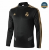 Cfb3 Camisetas Sudadera Training Real Madrid Negro 2019/2020 Cuello alto
