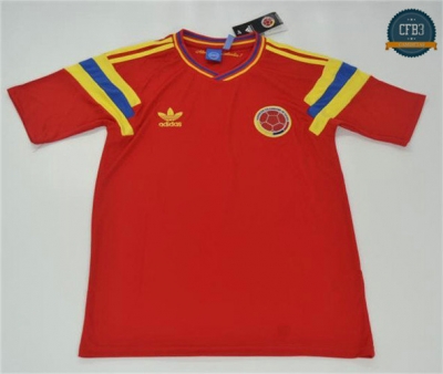 Camiseta 1990 Colombia Rojo