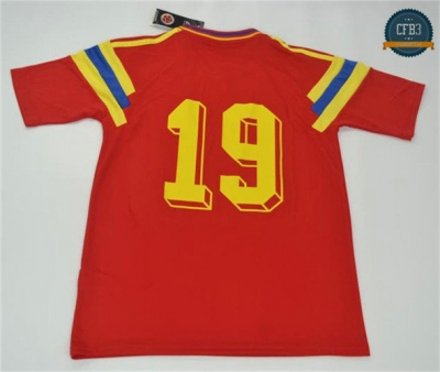 Camiseta 1990 Colombia Rojo (19)