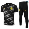 Cfb3 Camiseta Entrenamiento Borussia Dortmund + Pantalones Negro 2020/2021