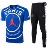 Cfb3 Camiseta PSG Jordan + Pantalones Azul logo 2020/2021