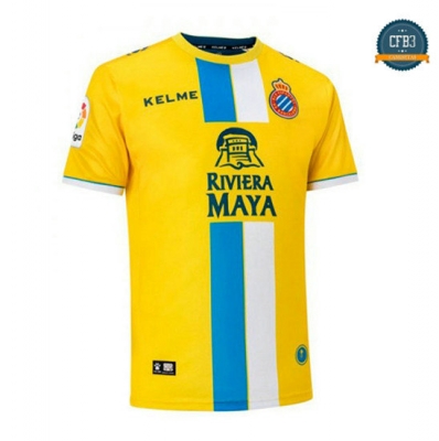 Camiseta Espanyol 3ª Equipación Amarillo 2018