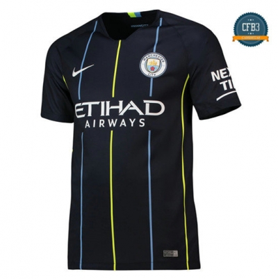 Camiseta Manchester City 2ª Equipación Azul Profundo 2018