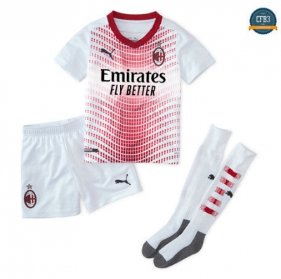 Cfb3 Camisetas AC Milan Niños 2ª Equipación 2020/2021