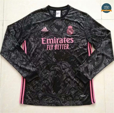 Cfb3 Camiseta Real Madrid 2ª Equipación Manga Larga 2020/2021