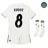 Camiseta Real Madrid 1ª Equipación Niños 8 Kroos 2018