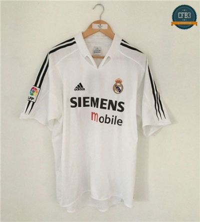 Camiseta 2004-05 Real Madrid 1ª Equipación