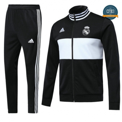 Chaqueta Chándal Real Madrid Negro 2018