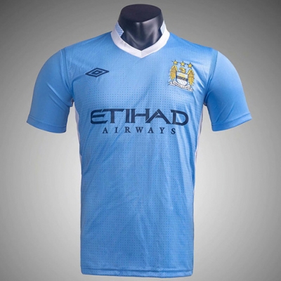 Cfb3 Camiseta Retro 2011-12 Manchester City 1ª Equipación