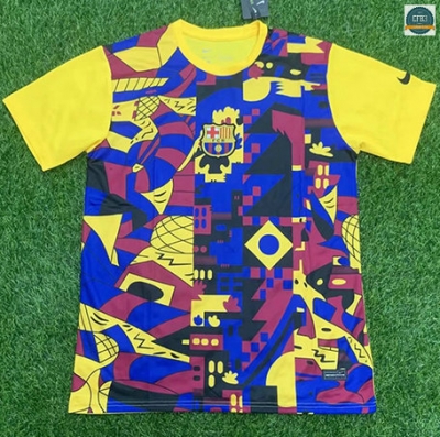 Cfb3 Camiseta Barcelona Equipación Amarillo 2021/2022