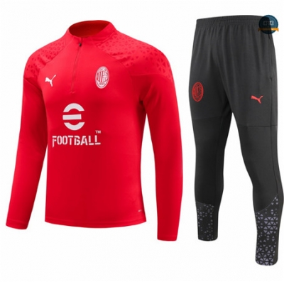 Buscar Cfb3 Chándal AC Milan Equipación Rojo 2023/2024