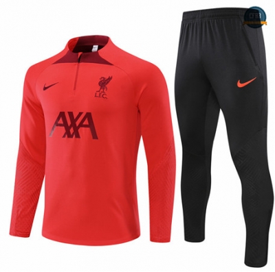 Diseñar Cfb3 Camisetas Chándal Liverpool Equipación Rojo 2022/2023