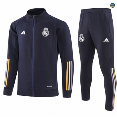 Venta Cfb3 Chaqueta Chándal Real Madrid Equipación Azul 2023/2024