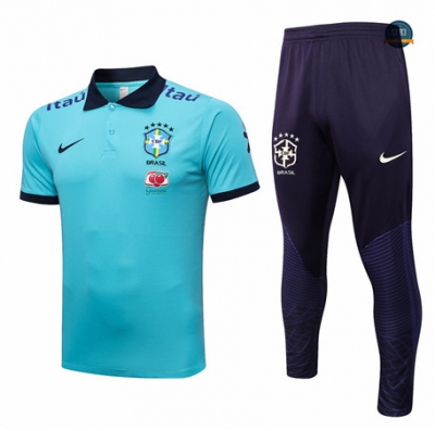 Crear Cfb3 Camiseta Entrenamiento Brasil + Pantalones Equipación Azul 2022/2023