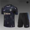 Nuevas Cfb3 Camiseta Entrenamiento Manchester United Niño + Pantalones Equipación Azul 2022/2023