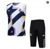 Buscar Cfb3 Camiseta Entrenamiento Real Madrid Chaleco Pantalones Equipación Blanco 2023/2024