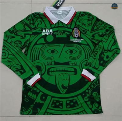 Cfb3 Camiseta Retro 1998 México Manga larga