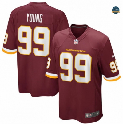 Cfb3 Camiseta Chase Young, Washington Football Team - Burgundy