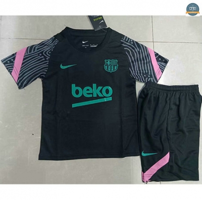 Cfb3 Camisetas Barcelona Niños Equipación training Negro 2021/2022