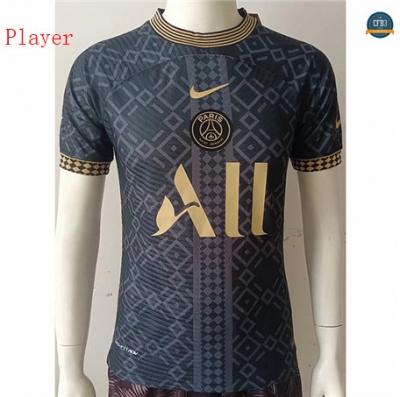 Cfb3 Camiseta Player Version PSG Equipación Entrenamiento Negro 2022/2023