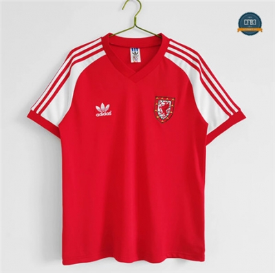 Cfb3 Camisetas Rétro 1982 Wales 1ª Equipación