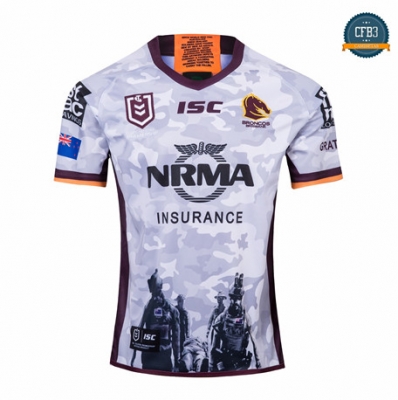 Cfb3 Camiseta Rugby Brisbane Broncos Legion Edición Conmemorativa 2019/2020