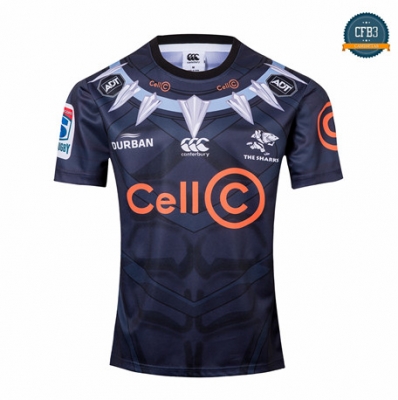 Cfb3 Camiseta Rugby Black Sharks Edición Hero 2019/2020