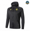 Cfb3 Camisetas D255 Chaqueta Inter Milan Negro Sombrero 2019/2020