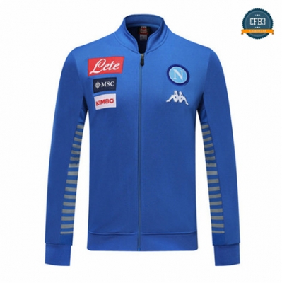 Cfb3 Camisetas D267 Chaqueta Napoli Azul/Gris 2019/2020