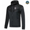 Cfb3 Camisetas D285 Chaqueta Rompevientos PSG Negro Sombrero 2019/2020