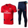 Cfb3 Camisetas D168 Entrenamiento Arsenal Rojo/Azul Oscuro 2019/2020 Cuello V