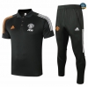 Cfb3 Camisetas Entrenamiento Manchester United POLO + Pantalones Gris oscuro 2020/2021