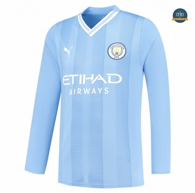 Cfb3 Camiseta Manchester City 1ª Equipación Manga larga 2023/2024