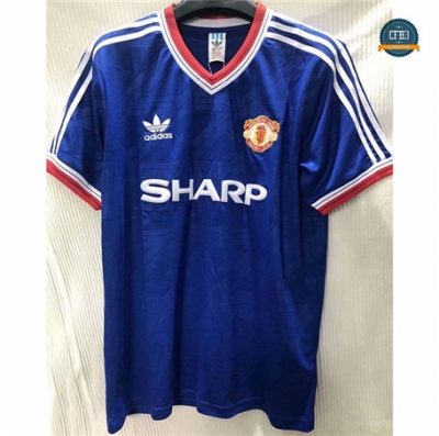 Cfb3 Camiseta Clásico 1986 Manchester United 3ª Equipación