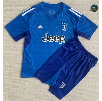 Cfb3 Camiseta Juventus Niño Equipación Portero Azul 2023/2024