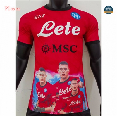 Cfb3 Camiseta Naples Player Equipación Rojo 2023/2024