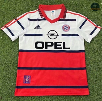 Cfb3 Camiseta Rétro 1998-00 Bayern Munich 2ª Equipación