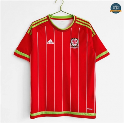 Cfb3 Camiseta Rétro 2015 Wales 1ª Equipación