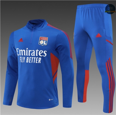 cfb3 camisetas Chandal Niños Lyon Equipación Azul 2022/2023