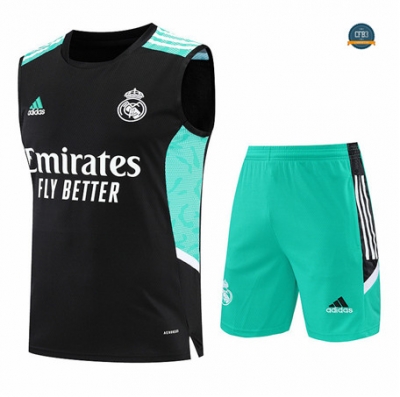 cfb3 camisetas Entrenamiento Real Madrid Debardeur + Cortos Equipación 2022/2023 cfb3 045