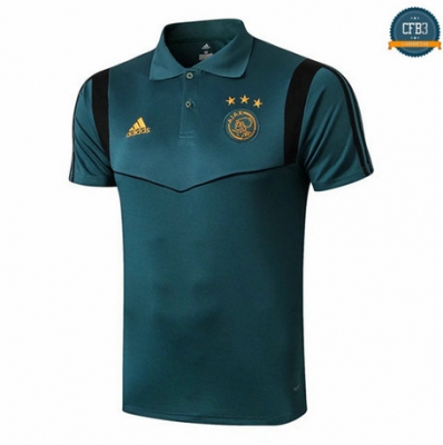 Cfb3 D193 Camiseta Ajax POLO Azul 2019/2020