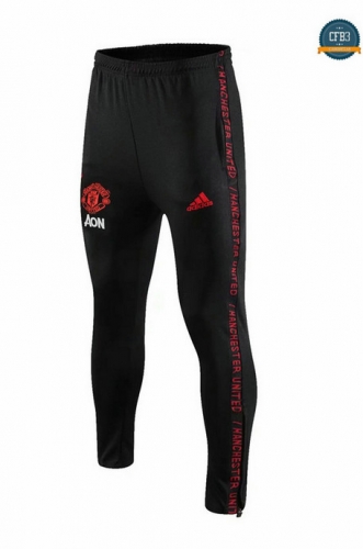 Cfb3 D216 Pantalones Manchester United Negro 2019/2020