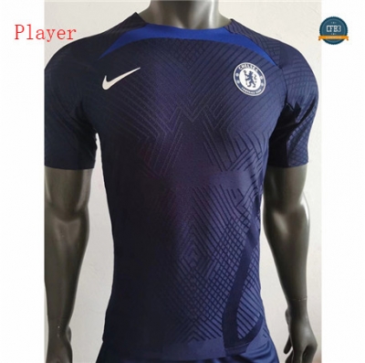 cfb3 camisetas Player Version Chelsea Equipación Entrenamiento Azul 2022/2023