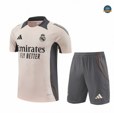 Comprar Camiseta Entrenamiento futbol Real Madrid Niño + Pantalón 2024/2025 albaricoque