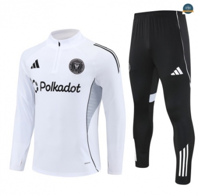 Nuevas Chándal Fútbol Inter Miami Equipación Blanco/negro 2025/2026